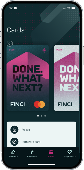 Finci Mobile App