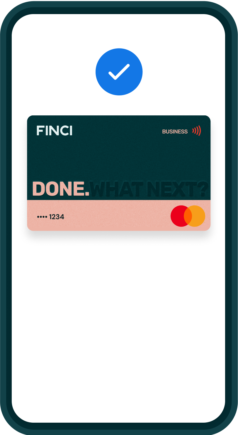 Finci Card Apple Pay